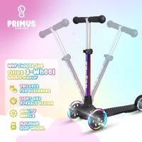 Primus Filius Trehjulig Sparkcykel - Rainbow-ScootWorld.se