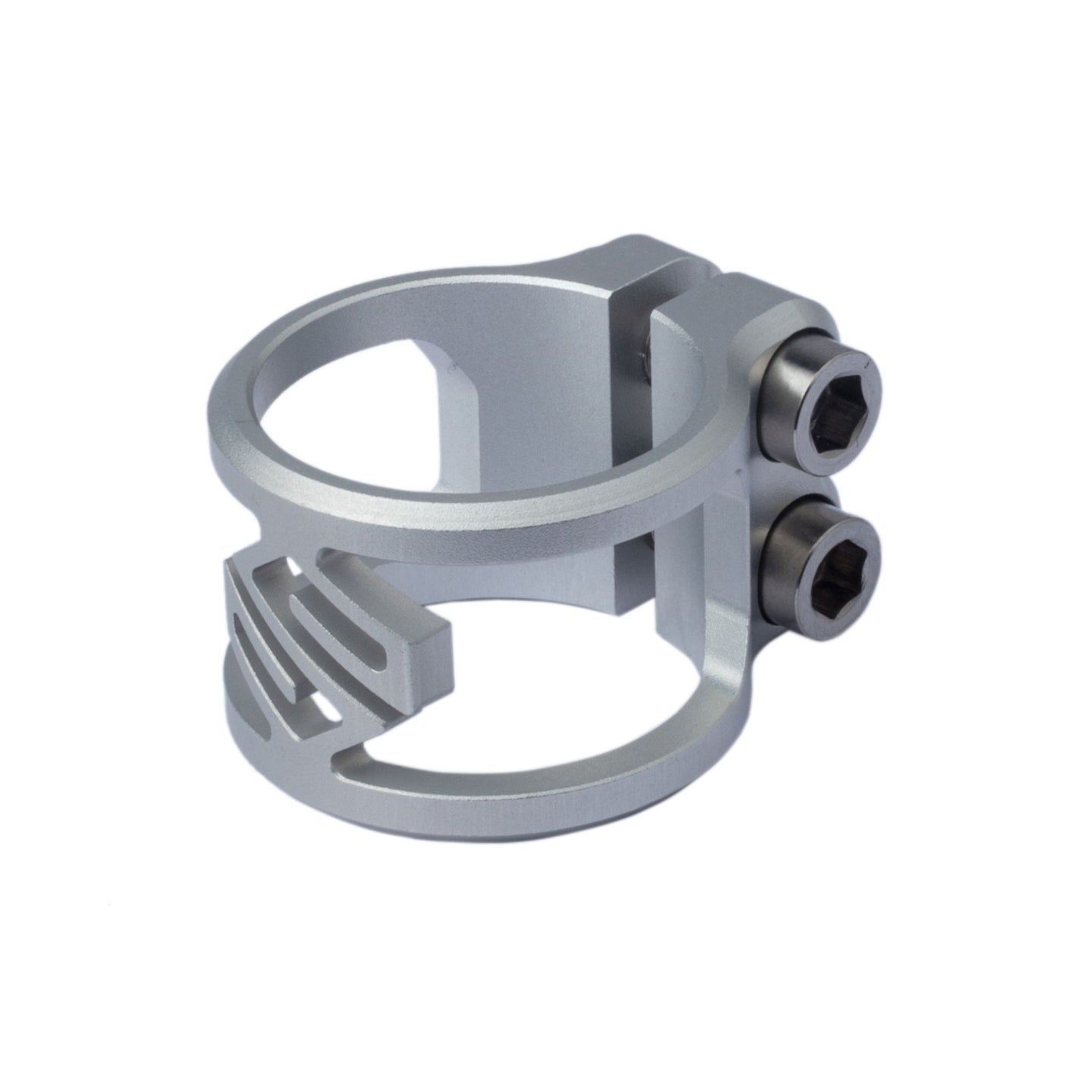 Striker Aether Double Kickbike Clamp - Silver-ScootWorld.se