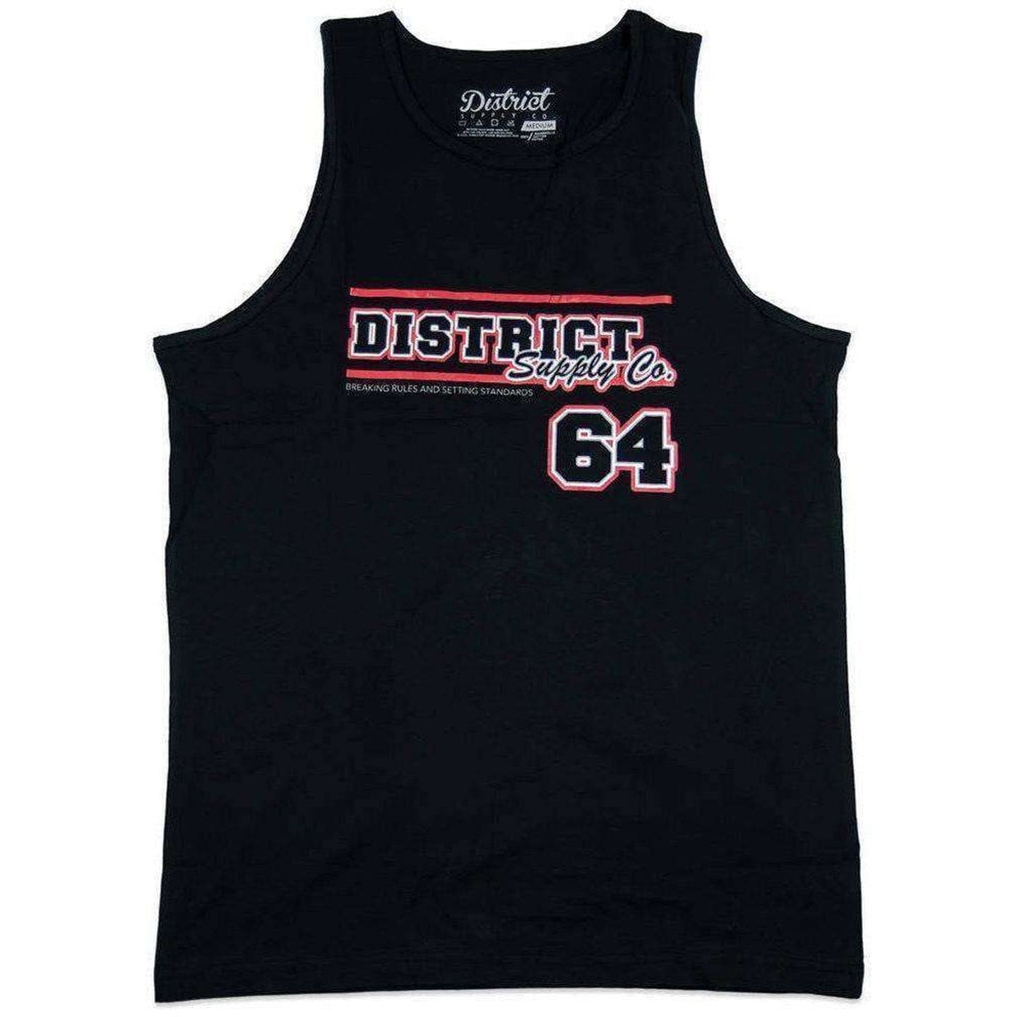 District Supply Co Team Tanktop Sort-ScootWorld.se
