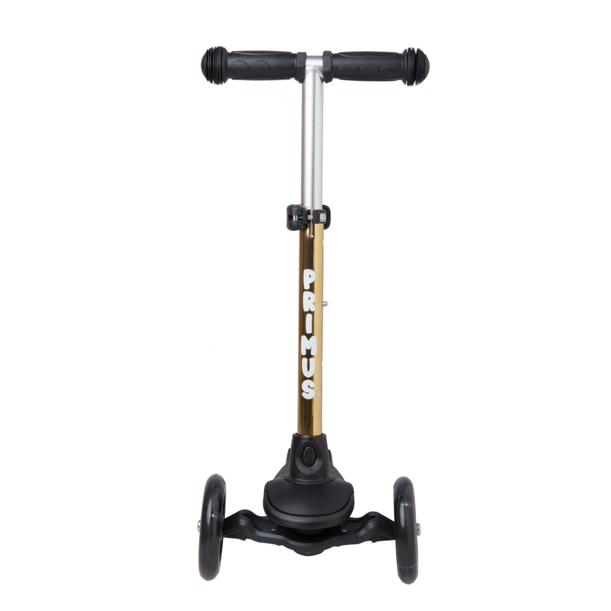Primus Filius Trehjulig Sparkcykel - Gold Chrome-ScootWorld.se