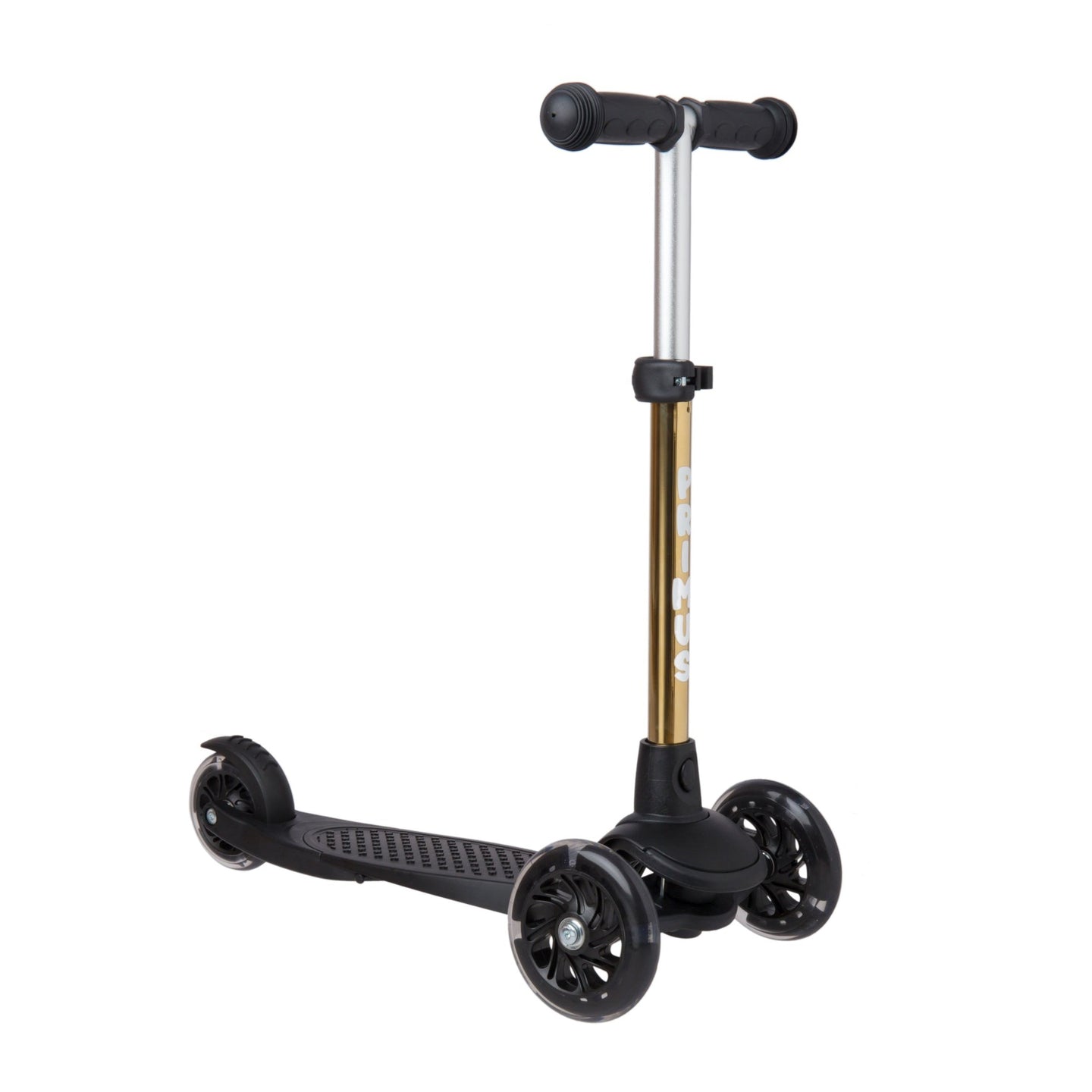 Primus Filius Trehjulig Sparkcykel - Gold Chrome-ScootWorld.se