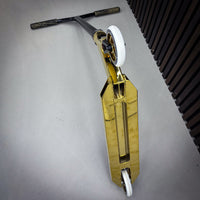 Black & Gold Custom Build Kickbike - Svart/Rainbow-ScootWorld.se
