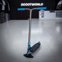 Striker Titan Pande Custom Build - Svart/Turkos/Silver-ScootWorld.se