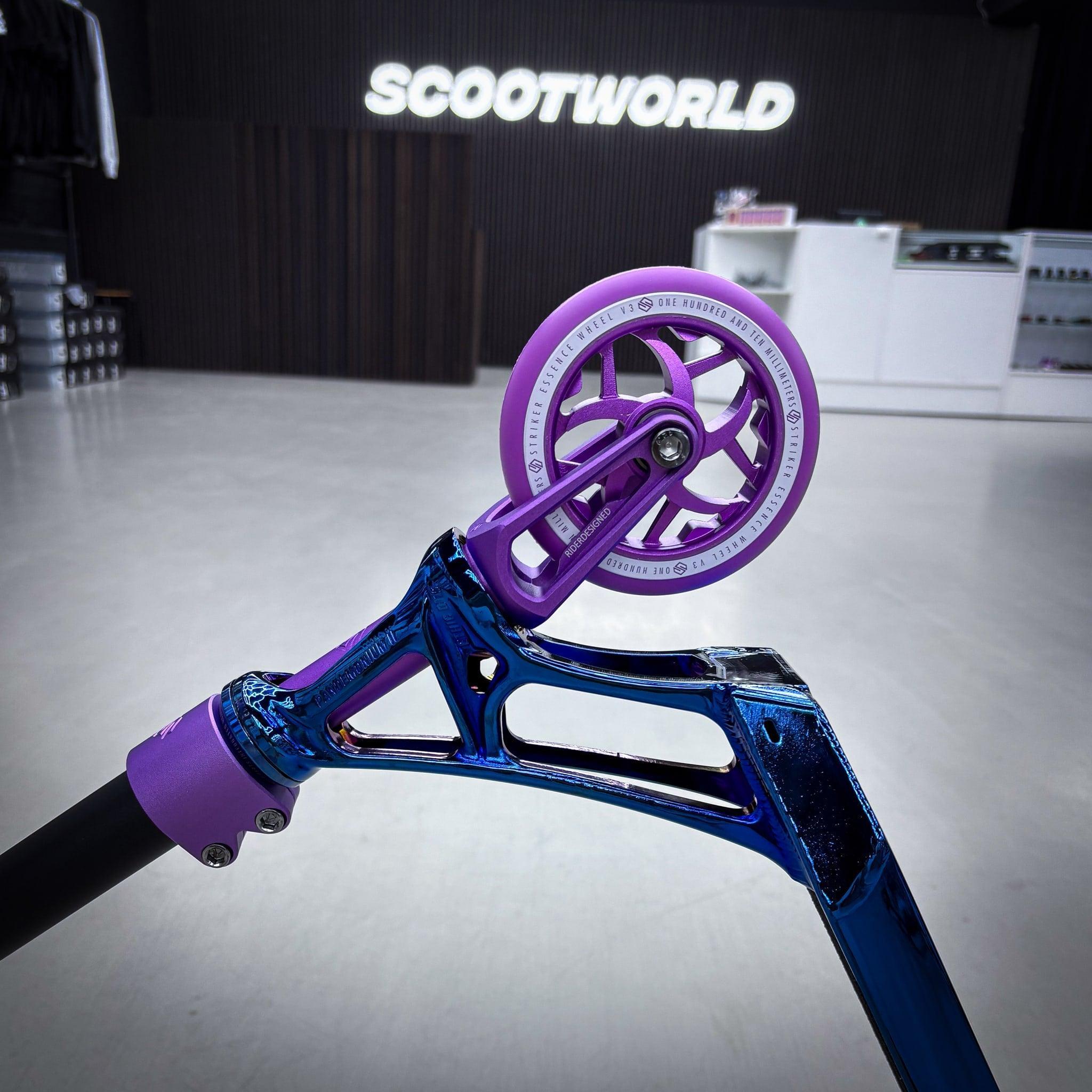Striker Ethic Blue/Purple 460 Custom Build - Black/Blue/Purple-ScootWorld.se