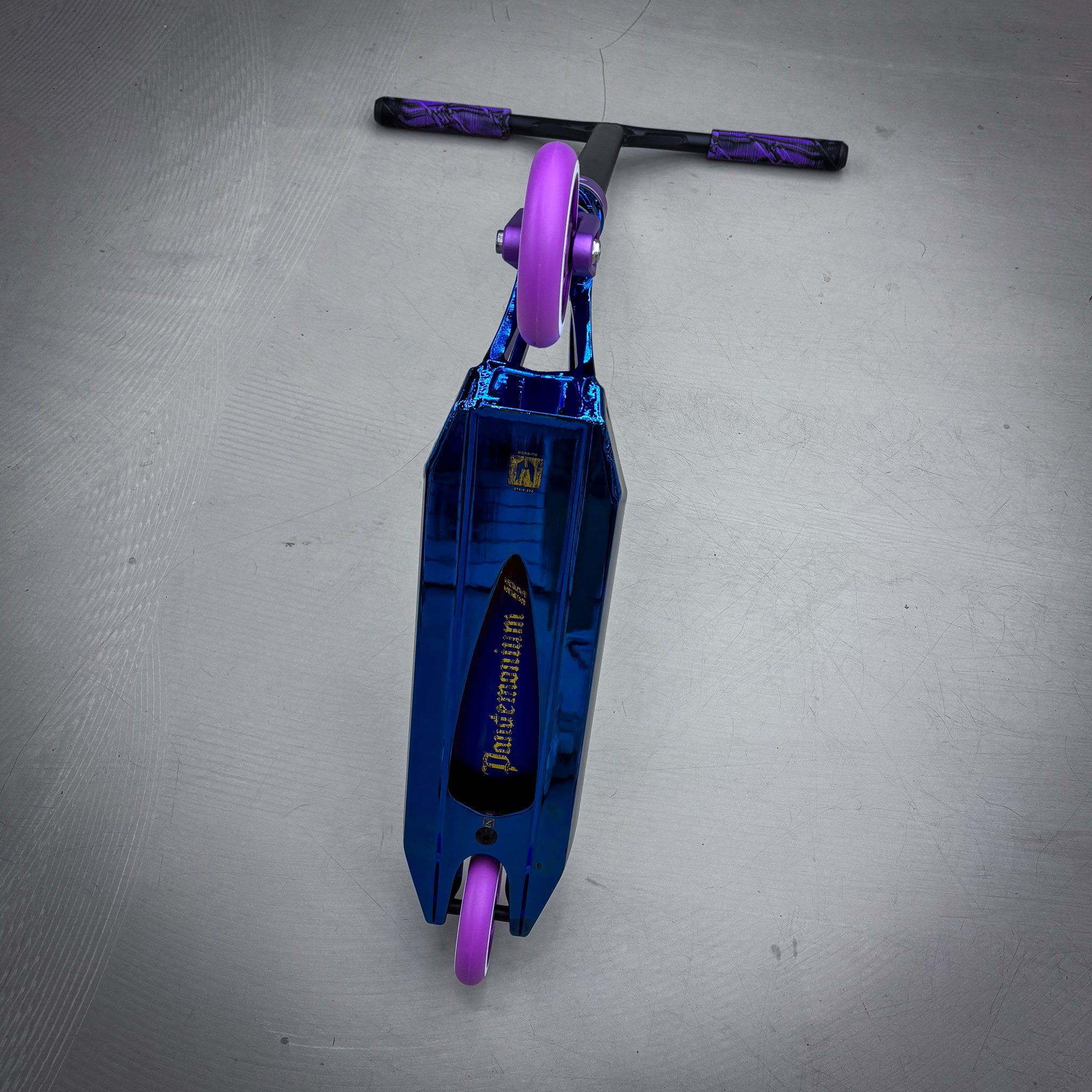 Striker Ethic Blue/Purple 460 Custom Build - Black/Blue/Purple-ScootWorld.se