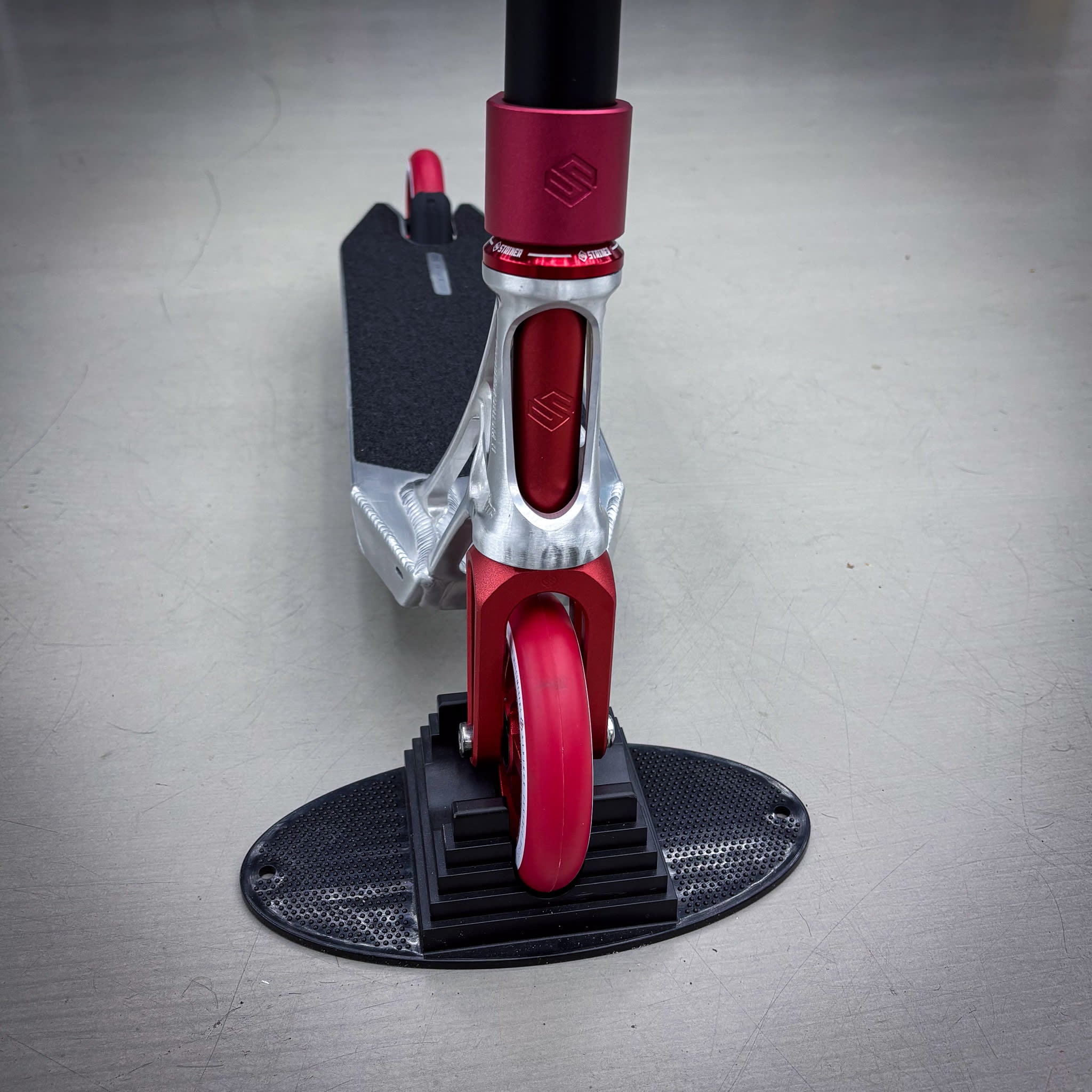Striker Ethic Silver/Red 500 Custom Build - Silver/Red-ScootWorld.se
