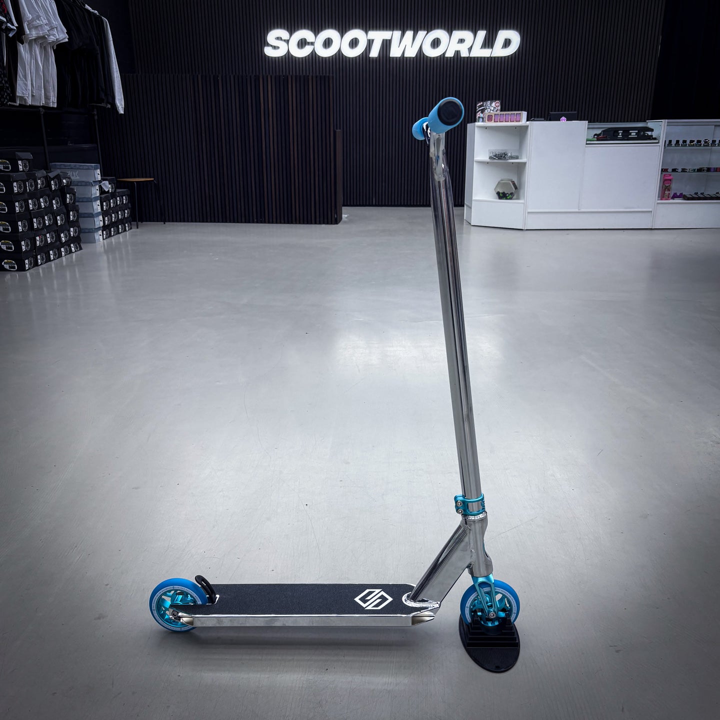 Striker Teal/Chrome Custom Build - Teal/Chrome-ScootWorld.se