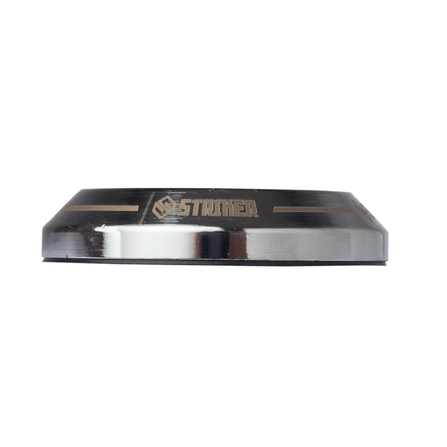 Striker Integrated Kickbike Headset - Chrome-ScootWorld.se