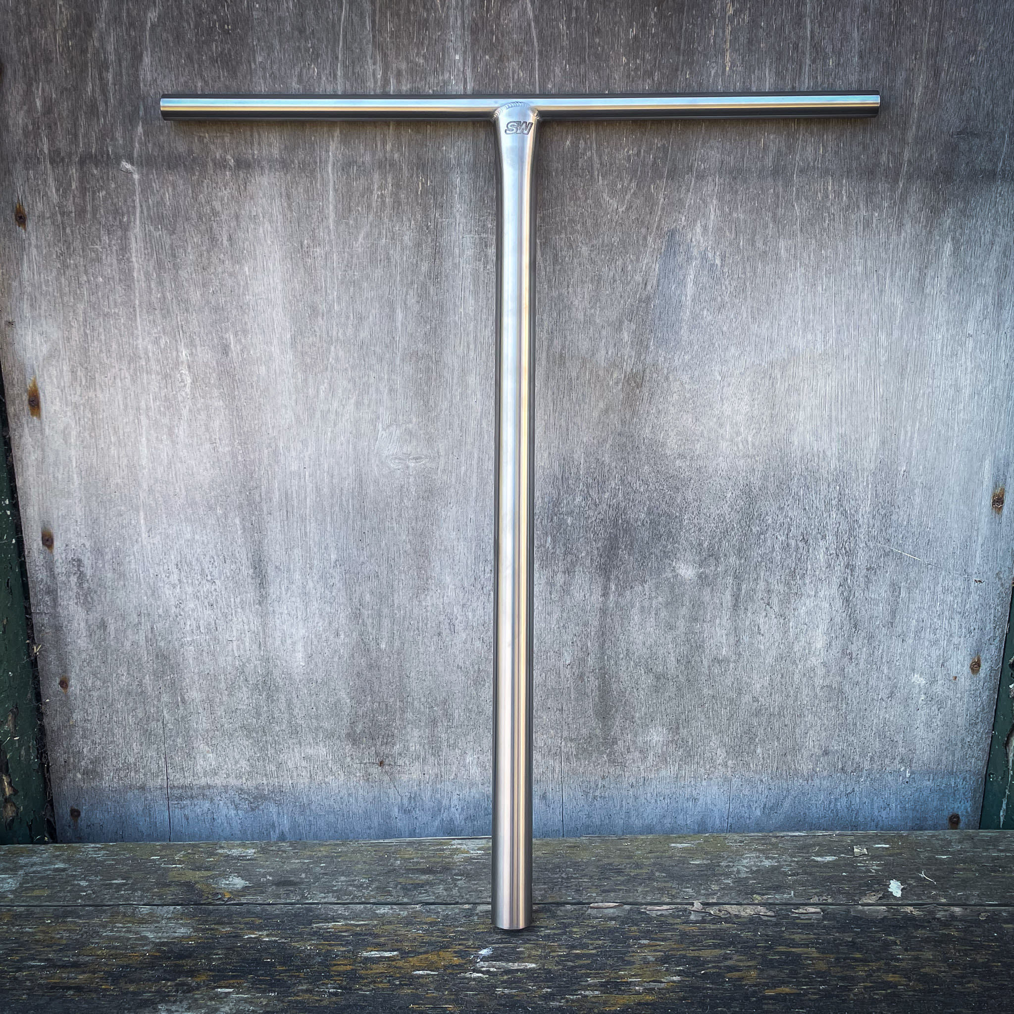 ScootWorld Titanium V2 Kickbike T-Bar - Raw-ScootWorld.se