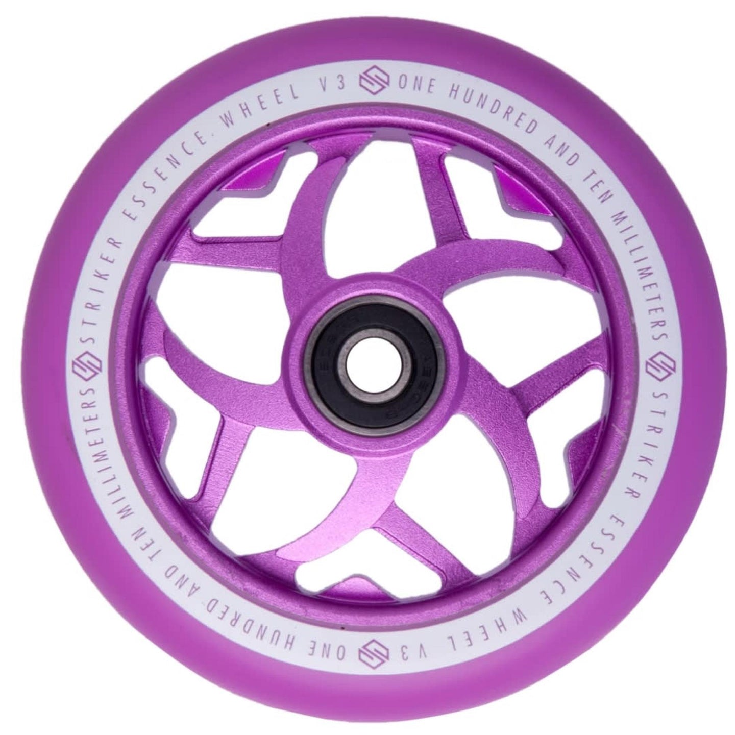 Striker Essence V3 Colorblast 110mm Sparkcykel Hjul - Lila-ScootWorld.se