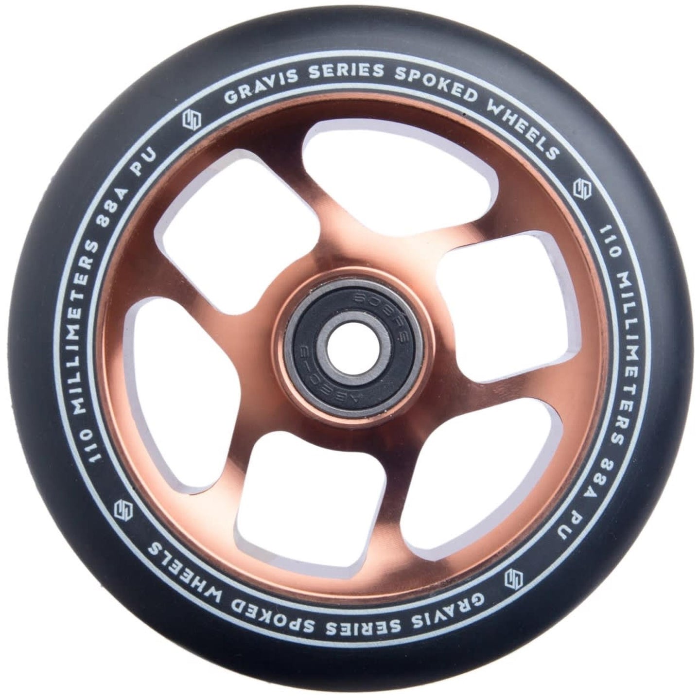 Striker Gravis Spoked 110mm Sparkcykel Hjul - Rose Gold-ScootWorld.se