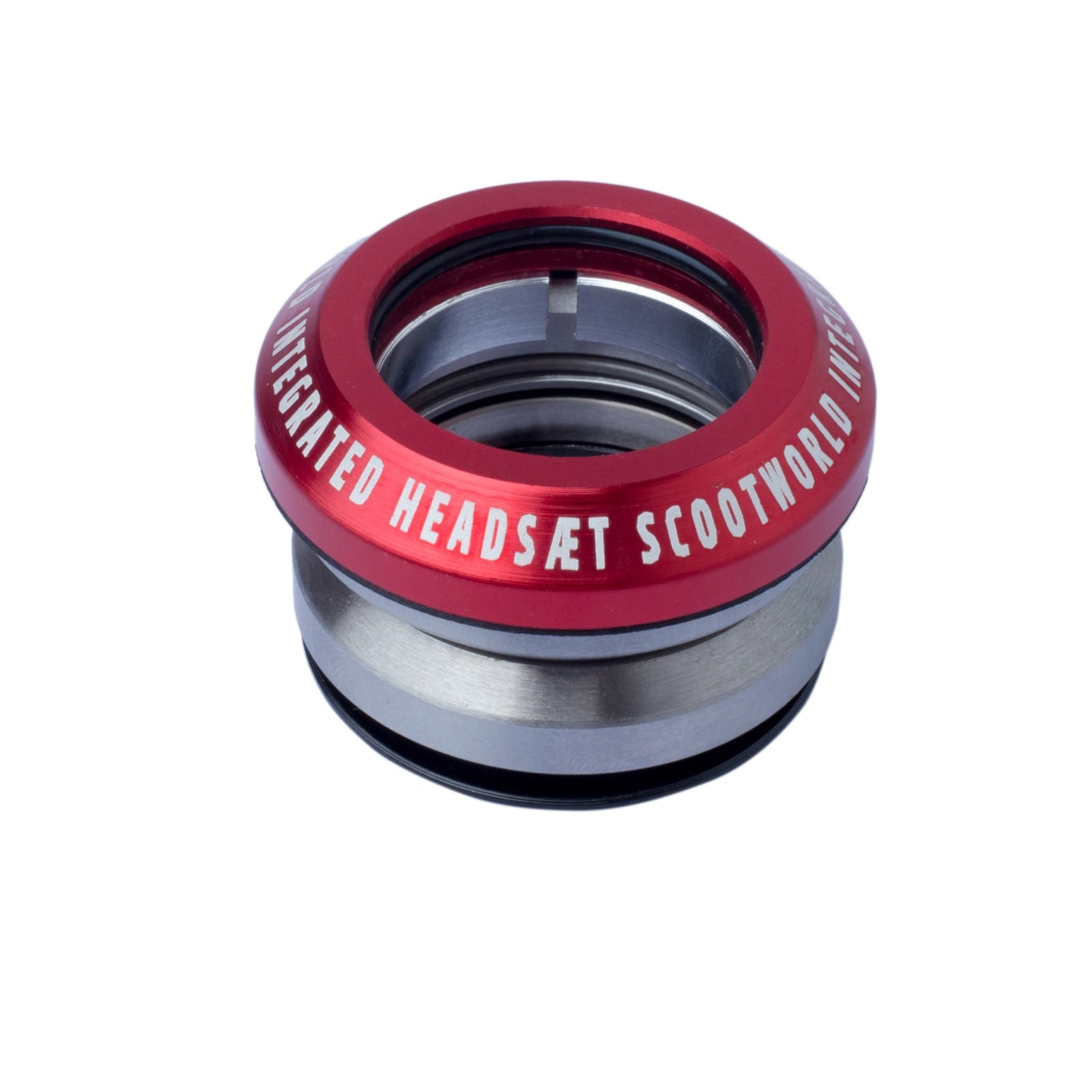 ScootWorld Integrated Kickbike Headset - Röd-ScootWorld.se
