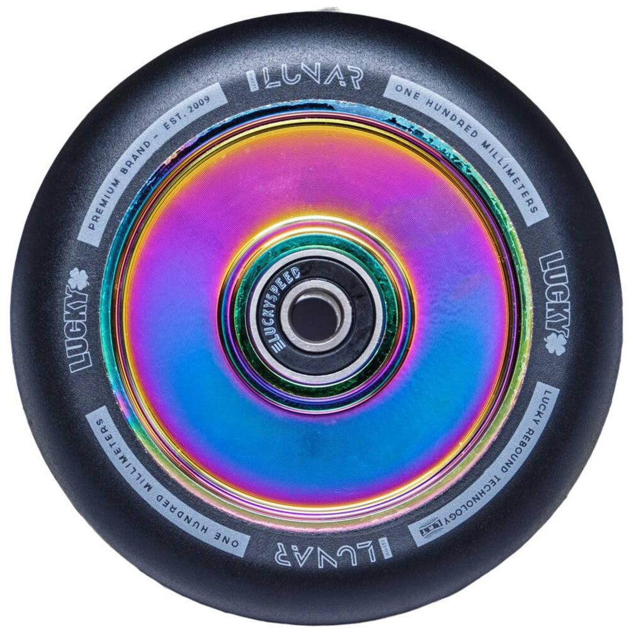 Lucky Lunar 100mm Hjul Til Løbehjul - Neochrome-ScootWorld.se