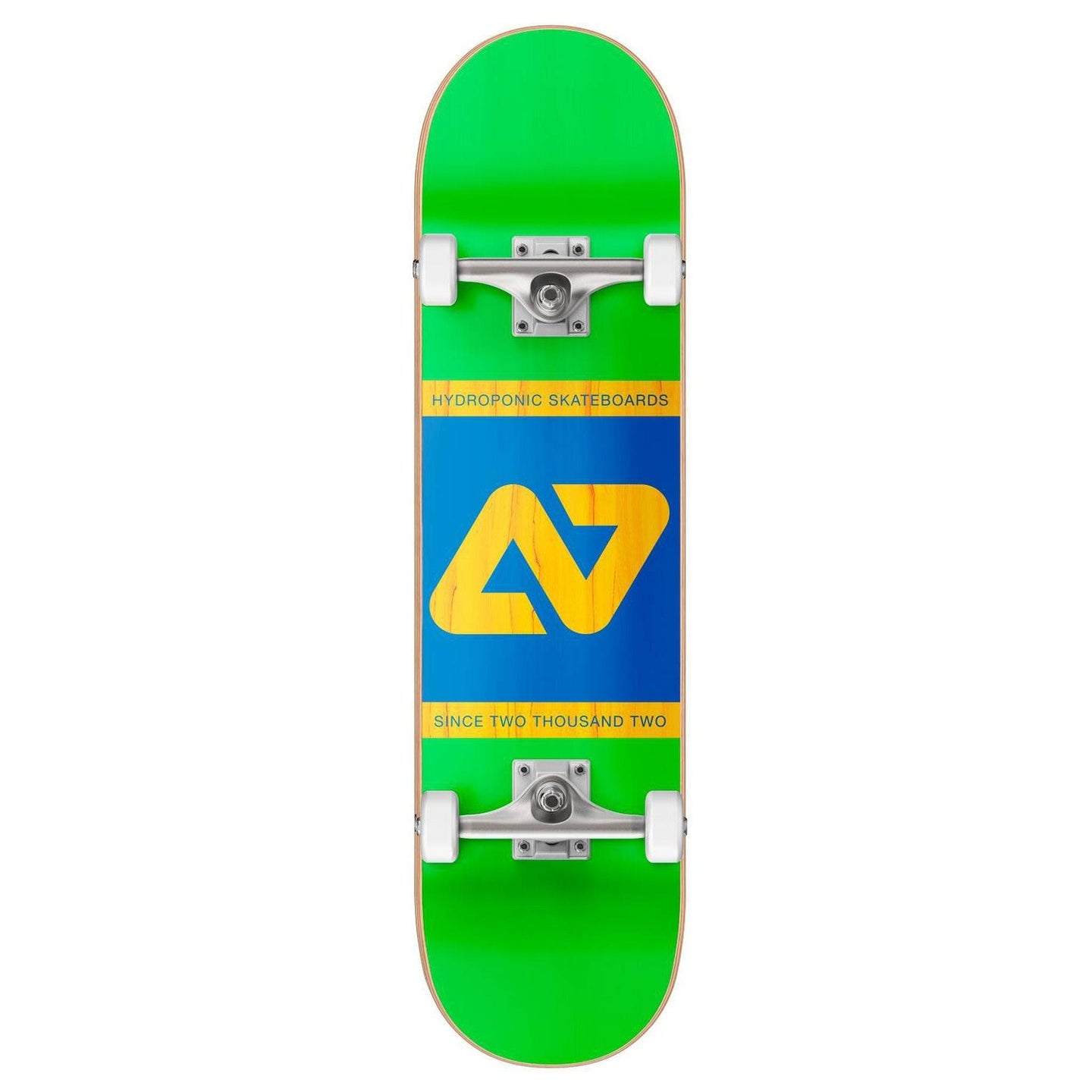 Hydroponic Block Komplet Skateboard - Green Fluor / Blue Royal-ScootWorld.se