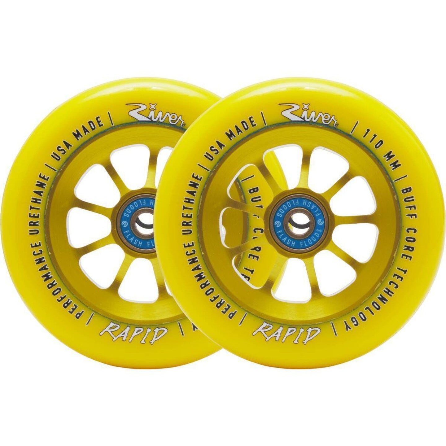 River Naturals Rapid Sparkcykel Hjul 2-Pak - Sunrise-ScootWorld.se