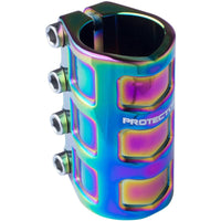 Longway Protector SCS Kickbike Clamp - Neochrome-Clamps till sparkcyklar-ScootWorld.se