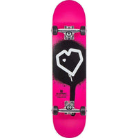Blueprint Spray Heart Komplett Skateboard - Pink-ScootWorld.se