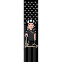 Figz XL Kickbike Griptape - Jonmarco Gaydos-Griptape till sparkcyklar-ScootWorld.se