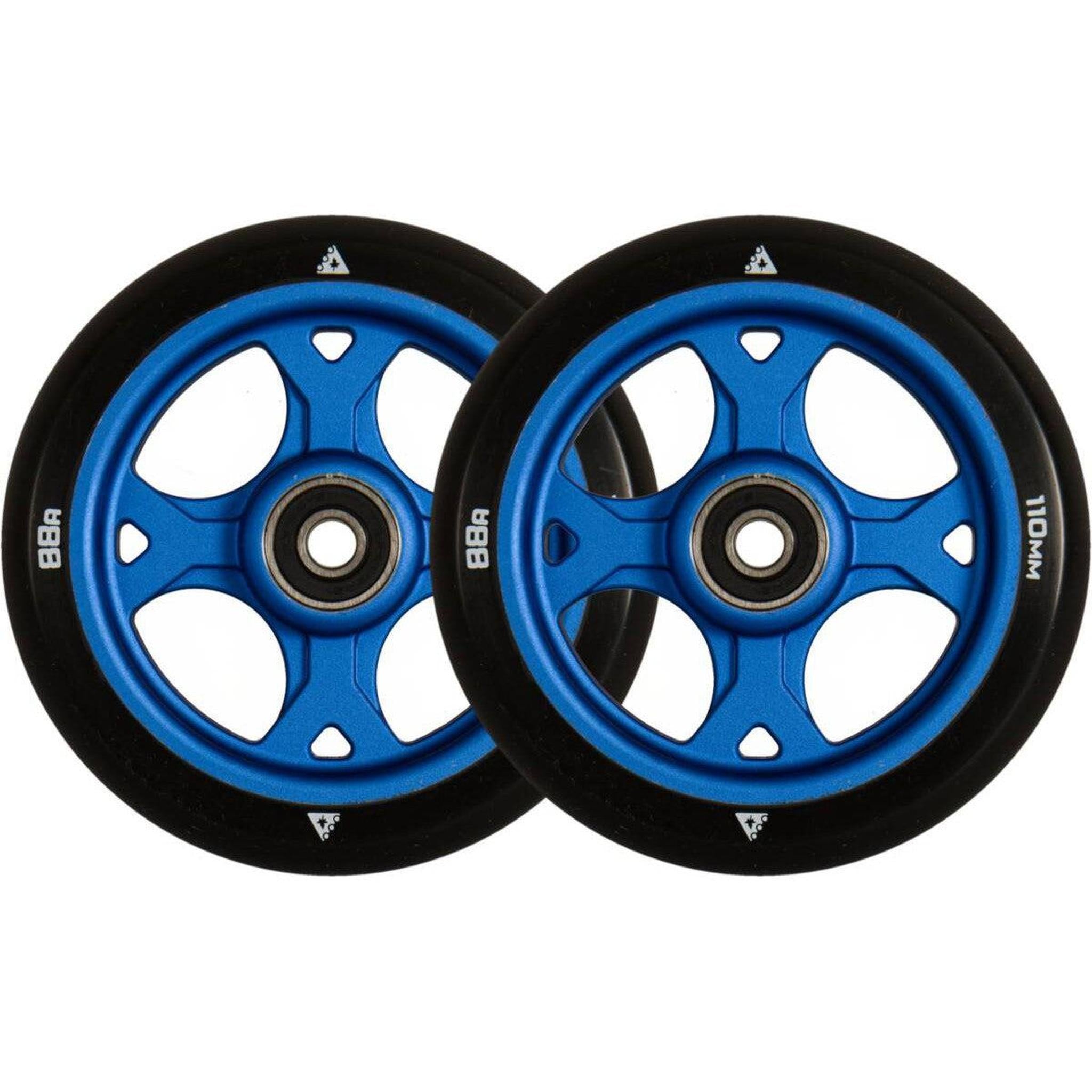 Trynyty Gothic Kickbike Hjul 2-Pak - Blå-ScootWorld.se