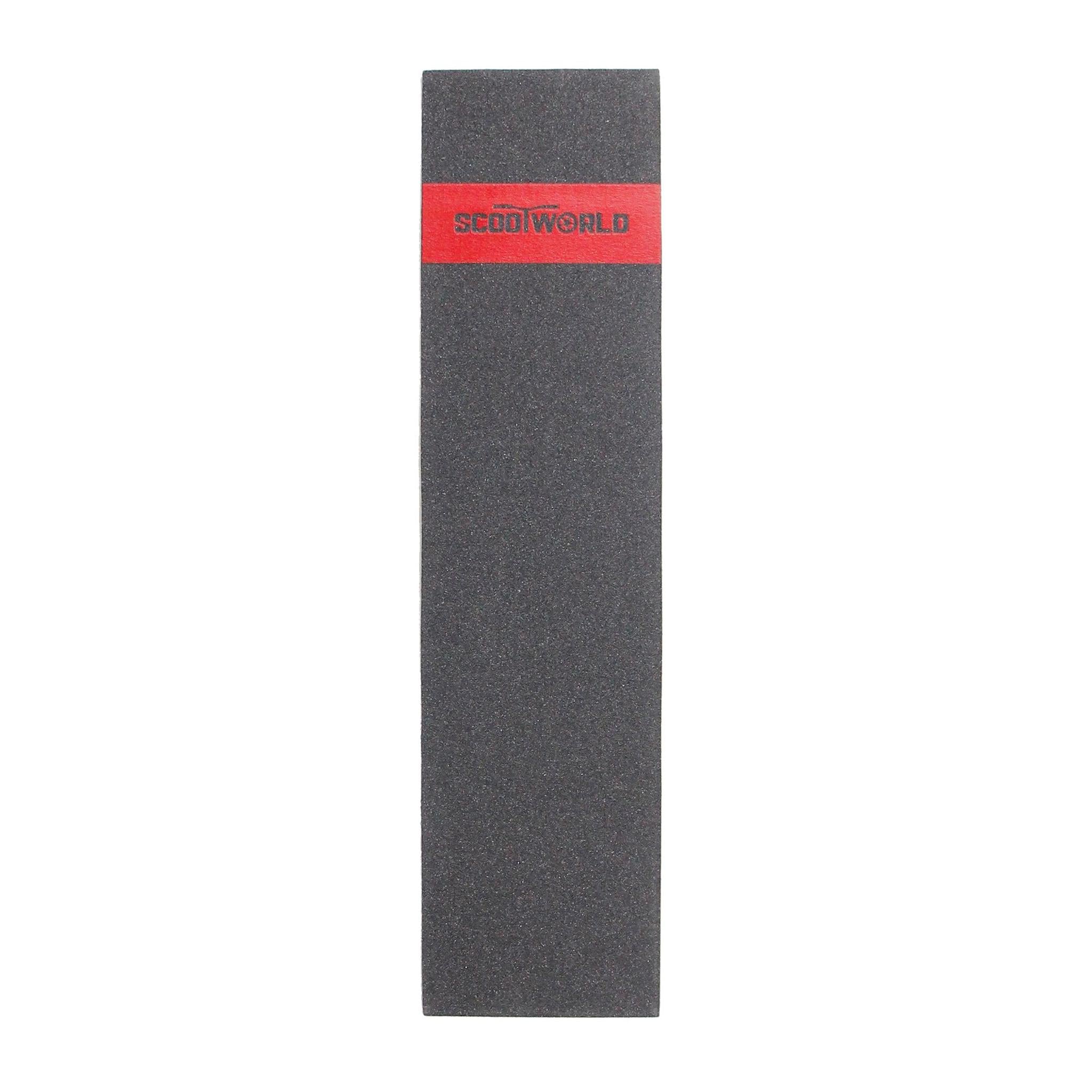 ScootWorld Box Logo Kickbike Griptape - Röd-ScootWorld.se