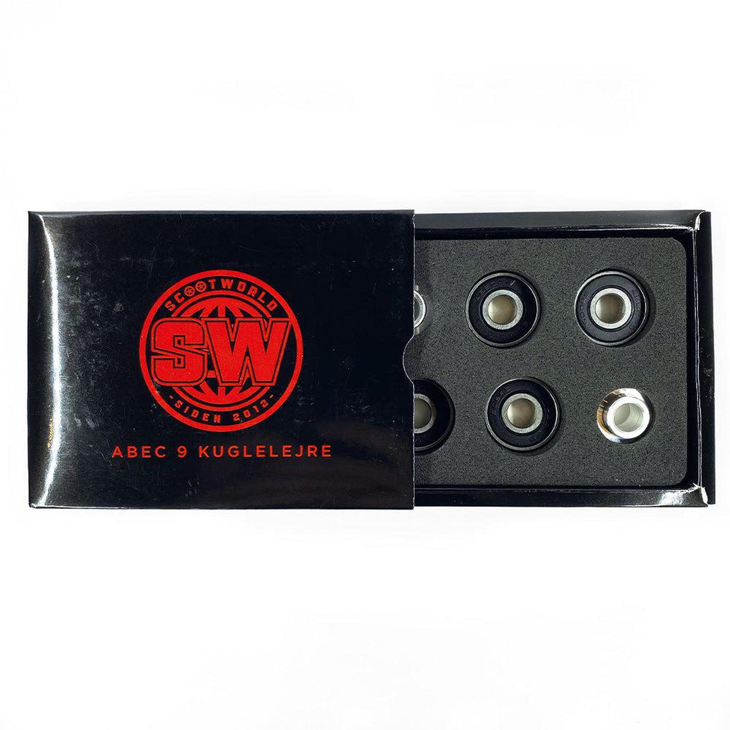 ScootWorld ABEC-9 Kullager - Svart-ScootWorld.se