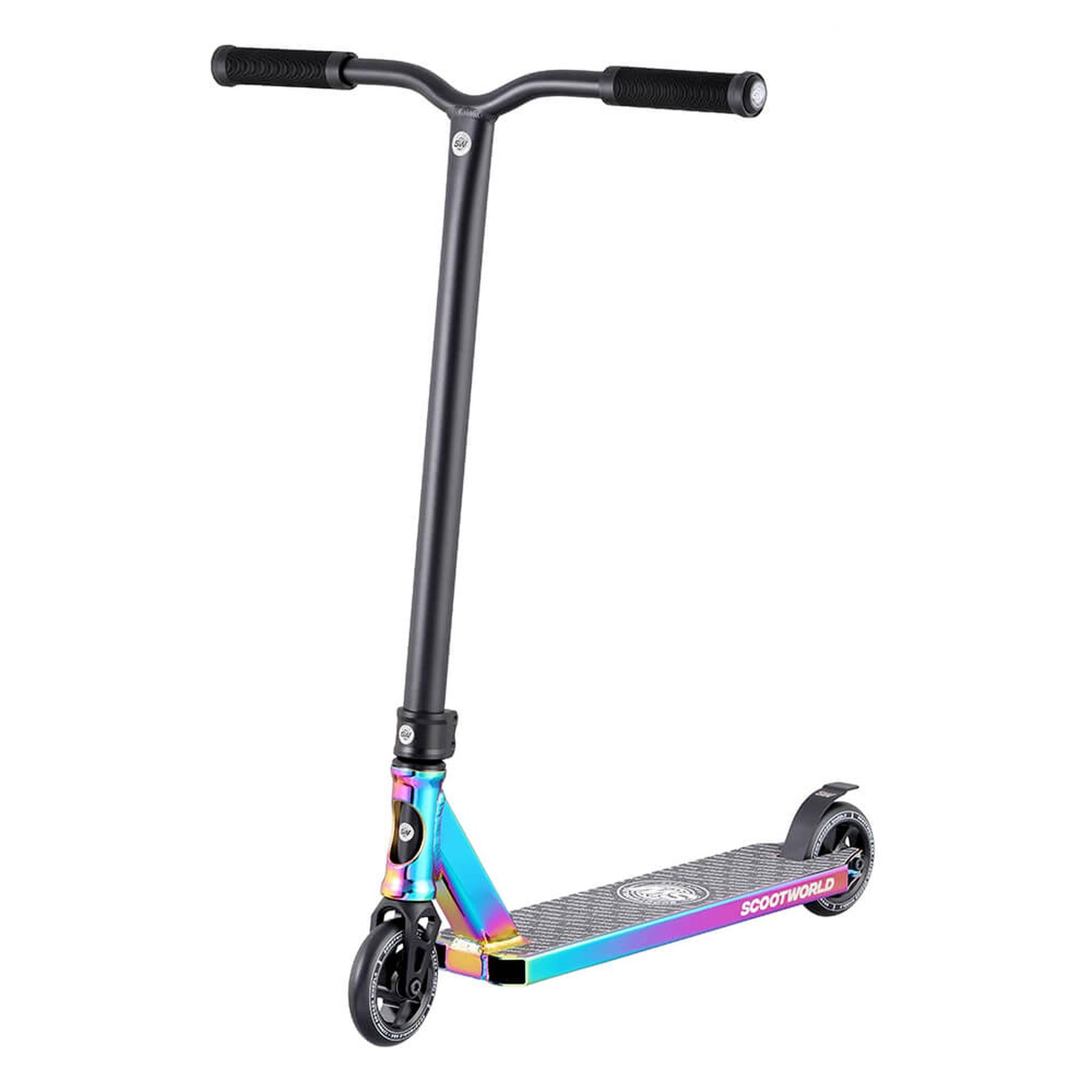 ScootWorld Bend Trick Sparkcykel - Rainbow Deck-ScootWorld.se
