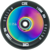CORE Hollowcore V2 Kickbike Hjul - Svart/Rainbow-ScootWorld.se
