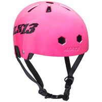 Alk13 Krypton Glossy Skaterhjälm - Pink-Hjälmar-ScootWorld.se