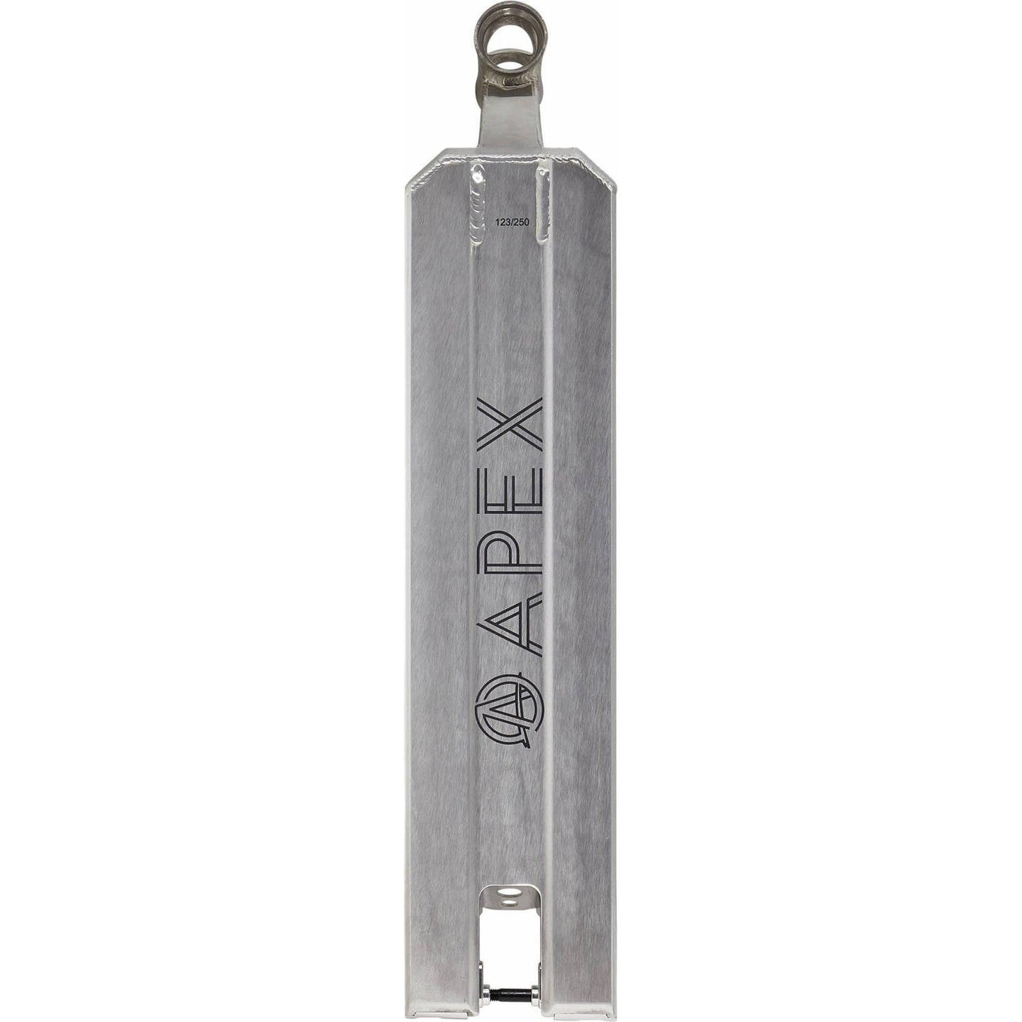 Apex 5" Box Cut Trick Sparkcykel Deck - Raw-ScootWorld.se