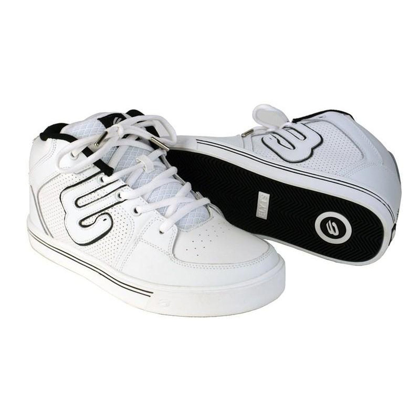 Elyts Mid Top 2 White Action Skate Sko - Vit-ScootWorld.se