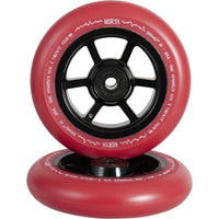 North Signal V2 Kickbike Hjul - Black/Red-Hjul till sparkcyklar-ScootWorld.se