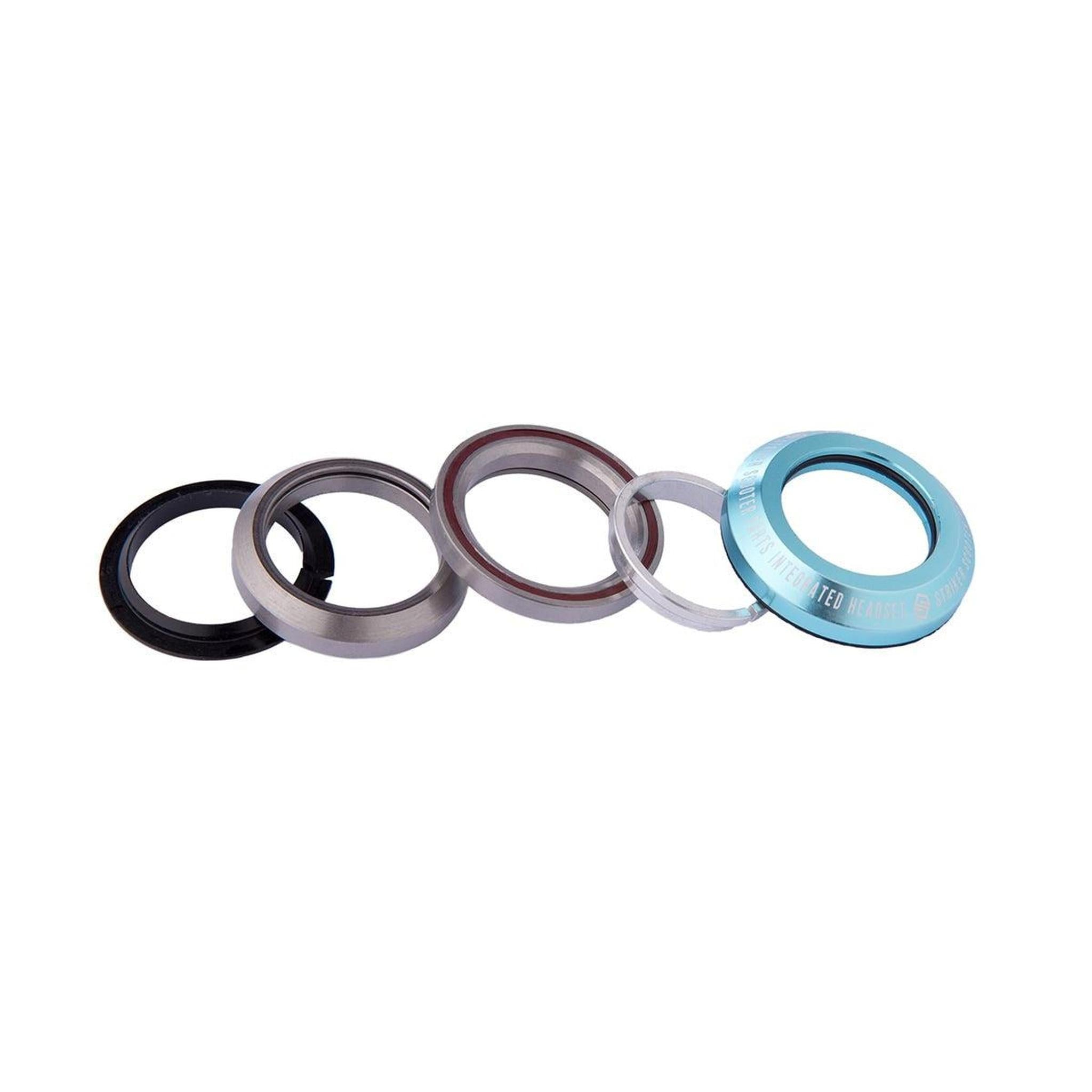 Striker Integrated Kickbike Headset - Turkos-ScootWorld.se