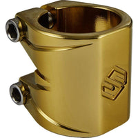 Striker Essence V2 Kickbike Clamp - Gold Chrome-Clamps till sparkcyklar-ScootWorld.se
