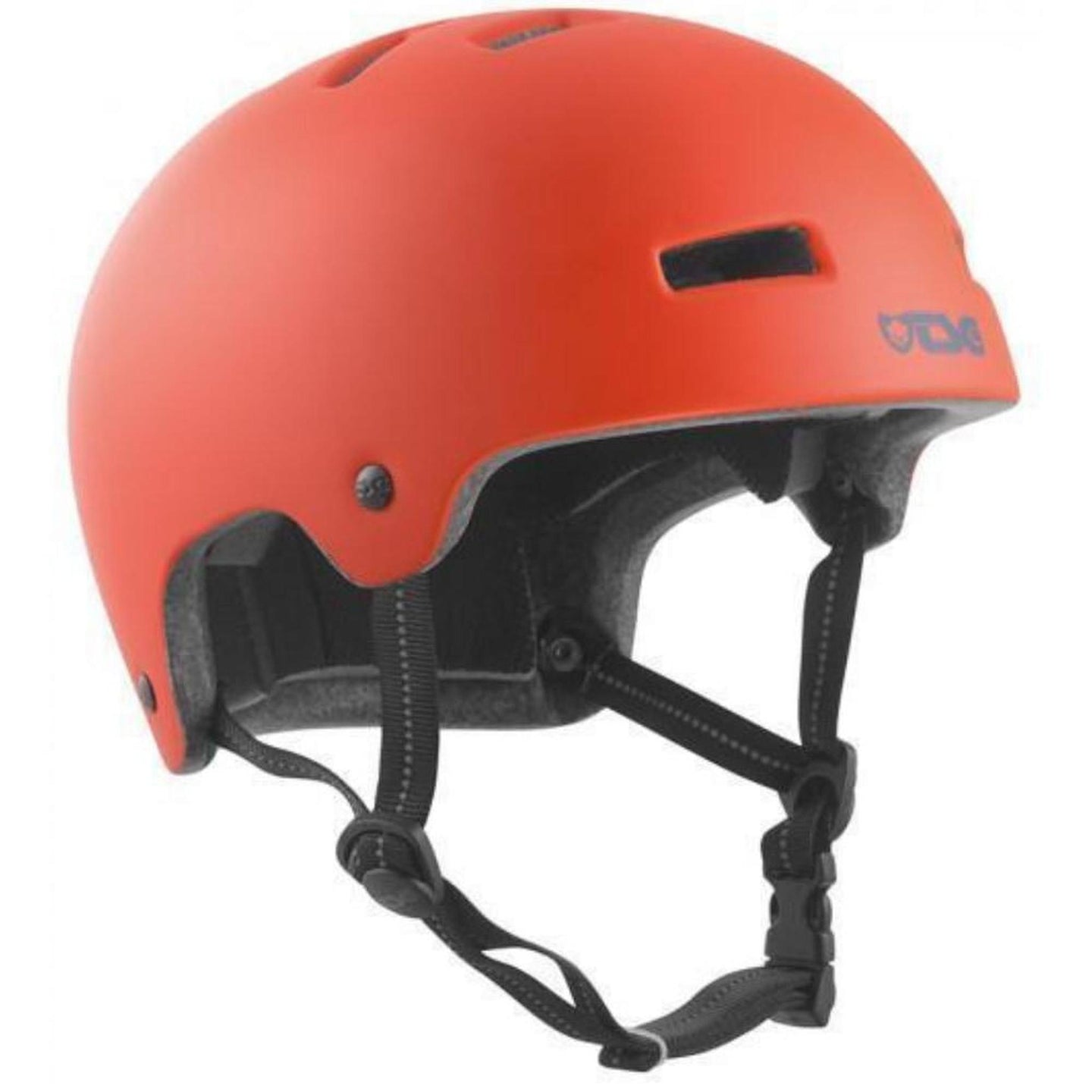 TSG Nipper Maxi Skate Hjälm - Satin Poppy Orange-ScootWorld.se