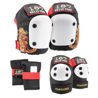 187 Killer Pads Jr. Skyddsset Barn 6-Pak - Caballero-Skate skydd-ScootWorld.se
