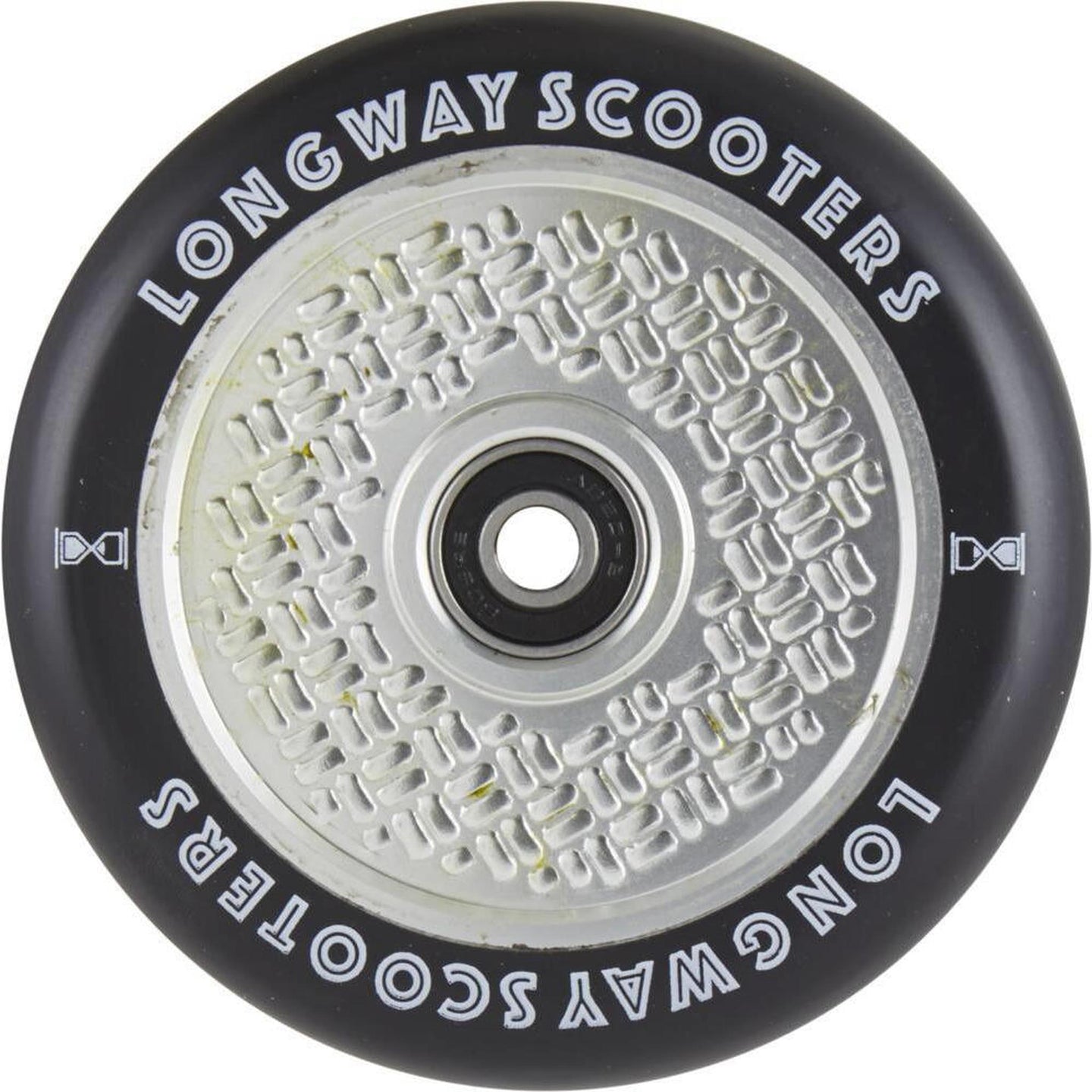 Longway FabuGrid Sparkcykel Hjul - Matt Silver-ScootWorld.se