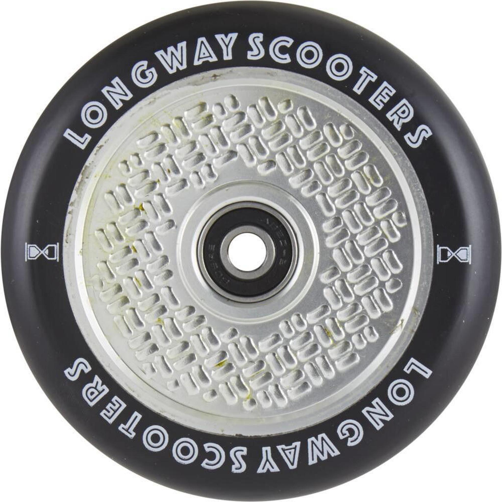Longway FabuGrid Sparkcykel Hjul - Matt Silver-ScootWorld.se