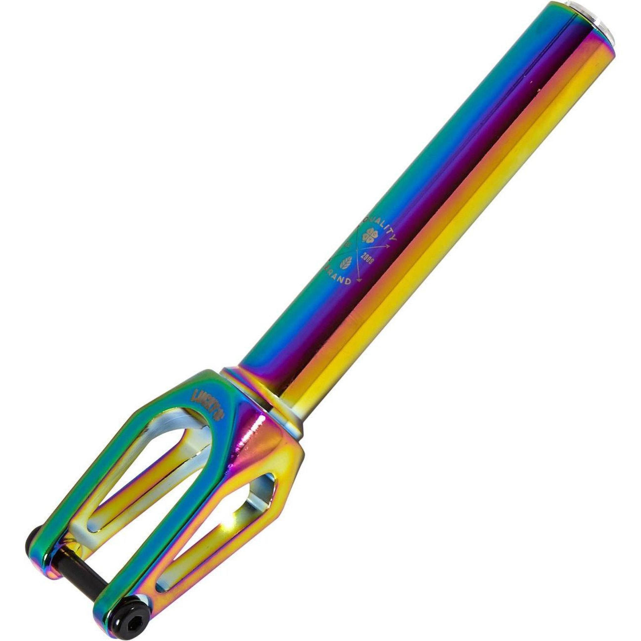 Lucky Huracan V2 SCS/HIC Sparkcykel Framgaffel - Rainbow-ScootWorld.se