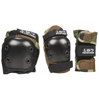 187 Killer Pads Jr. Skyddsset Barn 6-Pak - Camo-ScootWorld.se