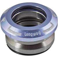 Longway Integrated Kickbike Headset - Blå-ScootWorld.se