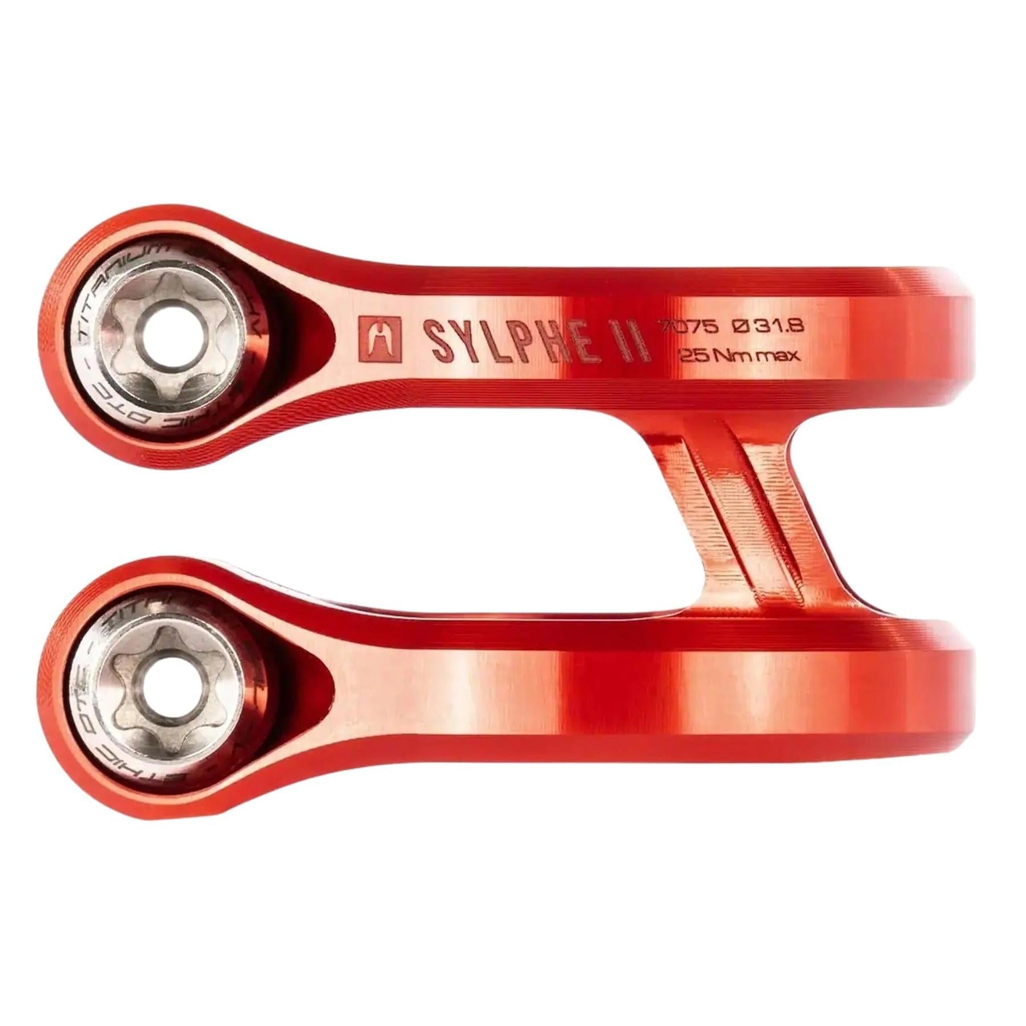 Ethic Sylphe V2 Kickbike Clamp - Röd-ScootWorld.se