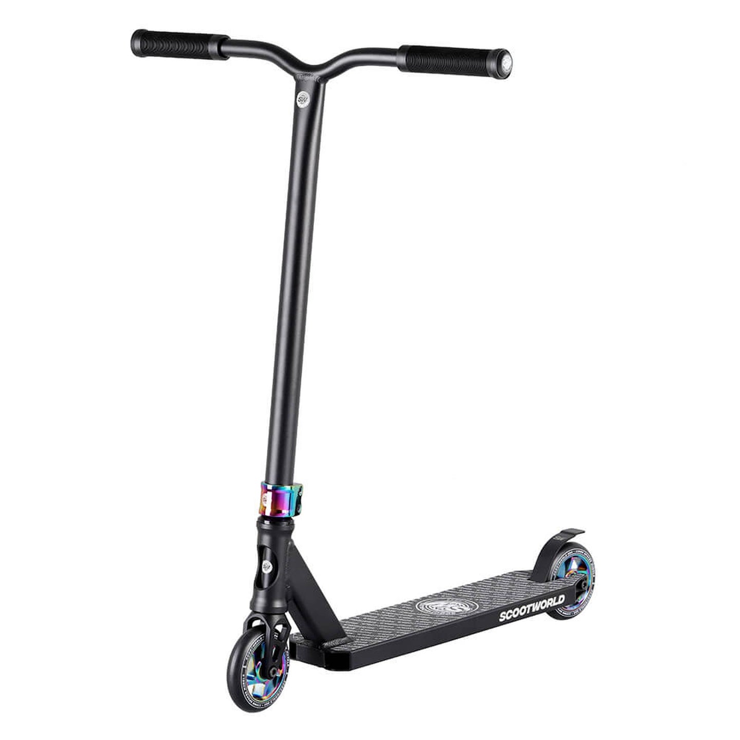 ScootWorld Bend Trick Sparkcykel - Svart/Rainbow-ScootWorld.se