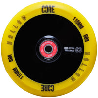 CORE Hollowcore V2 Kickbike Hjul - Yellow-Hjul till sparkcyklar-ScootWorld.se