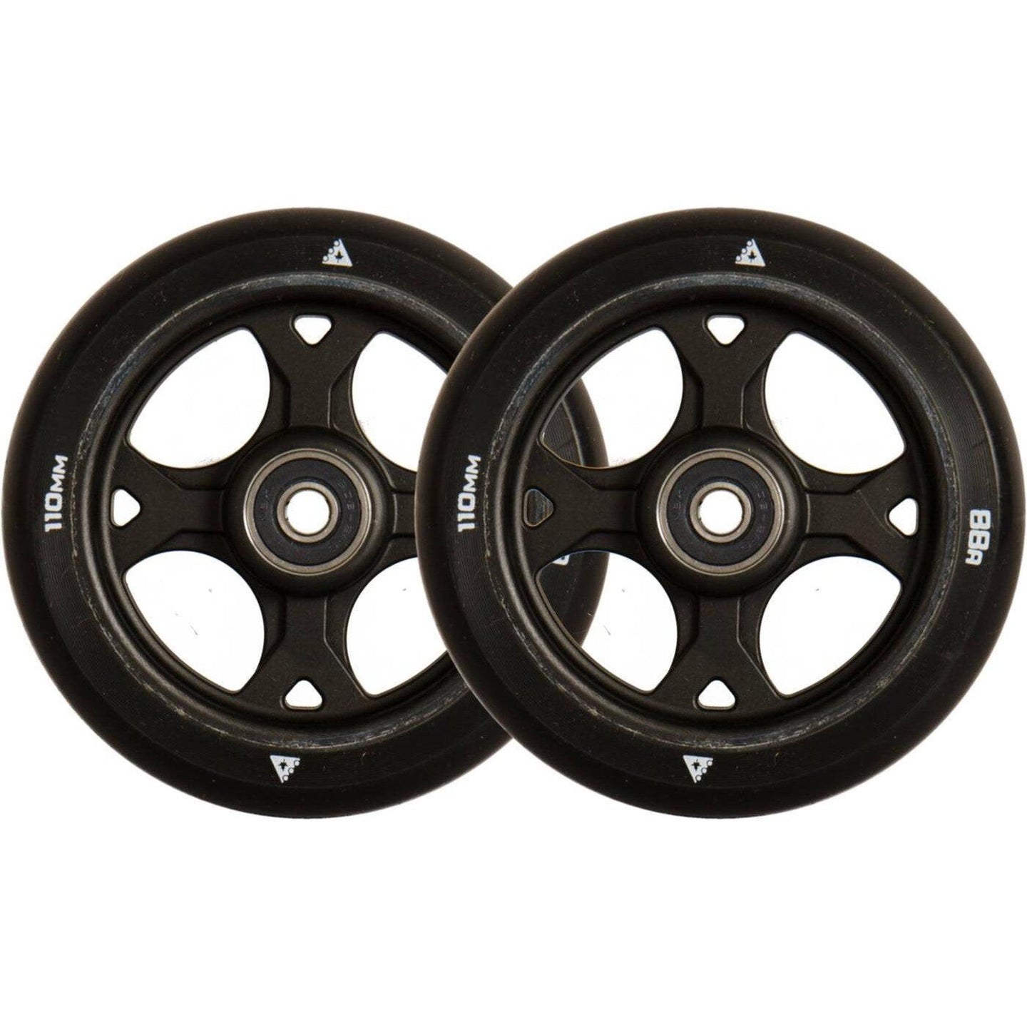 Trynyty Gothic Kickbike Hjul 2-Pak - Svart-ScootWorld.se