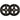 Trynyty Gothic Kickbike Hjul 2-Pak - Svart-ScootWorld.se