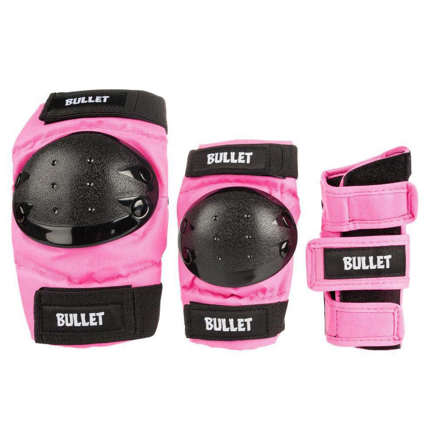 Bullet Junior Triple Padset Skyddsset - Pink-ScootWorld.se