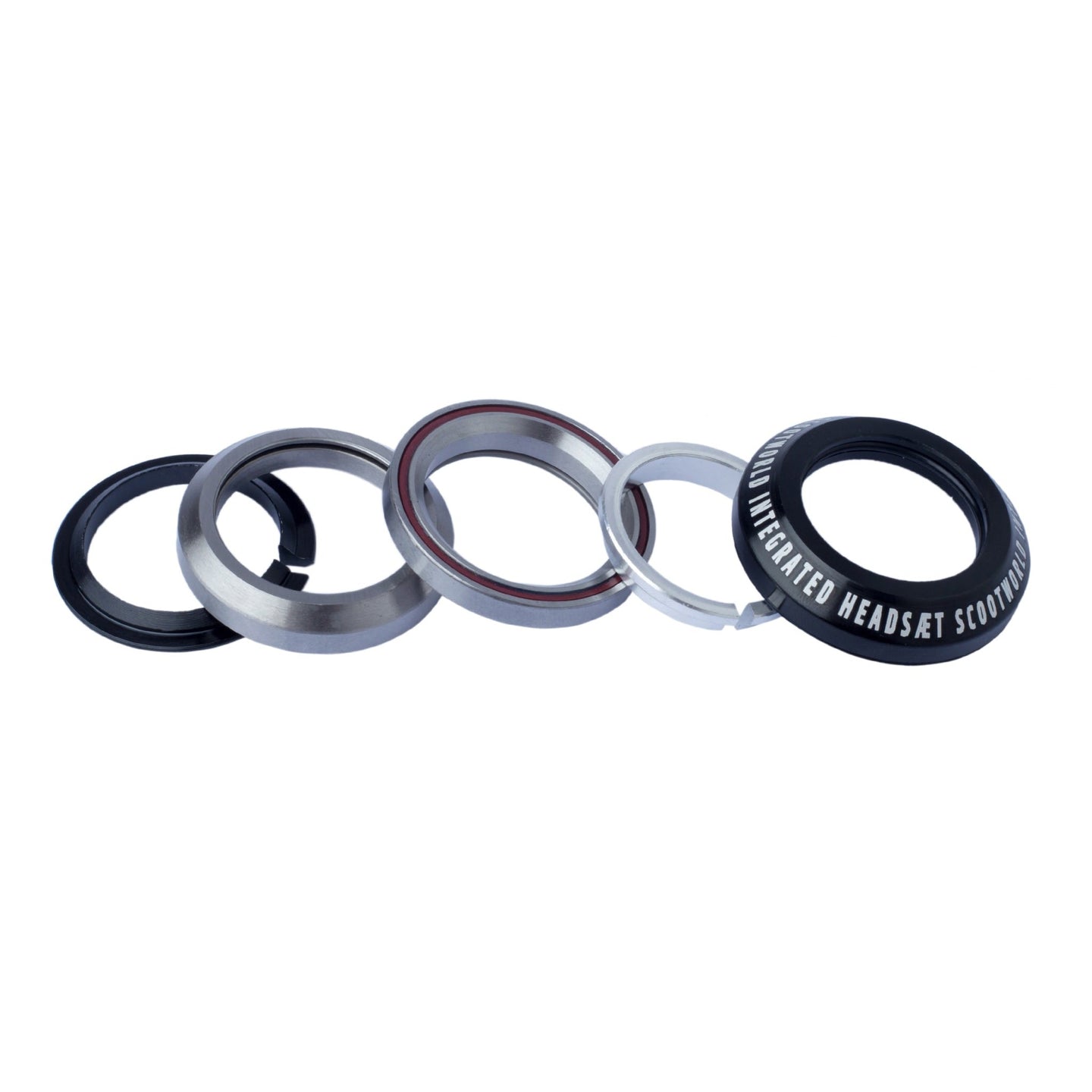 ScootWorld Integrated Kickbike Headset - Svart-ScootWorld.se