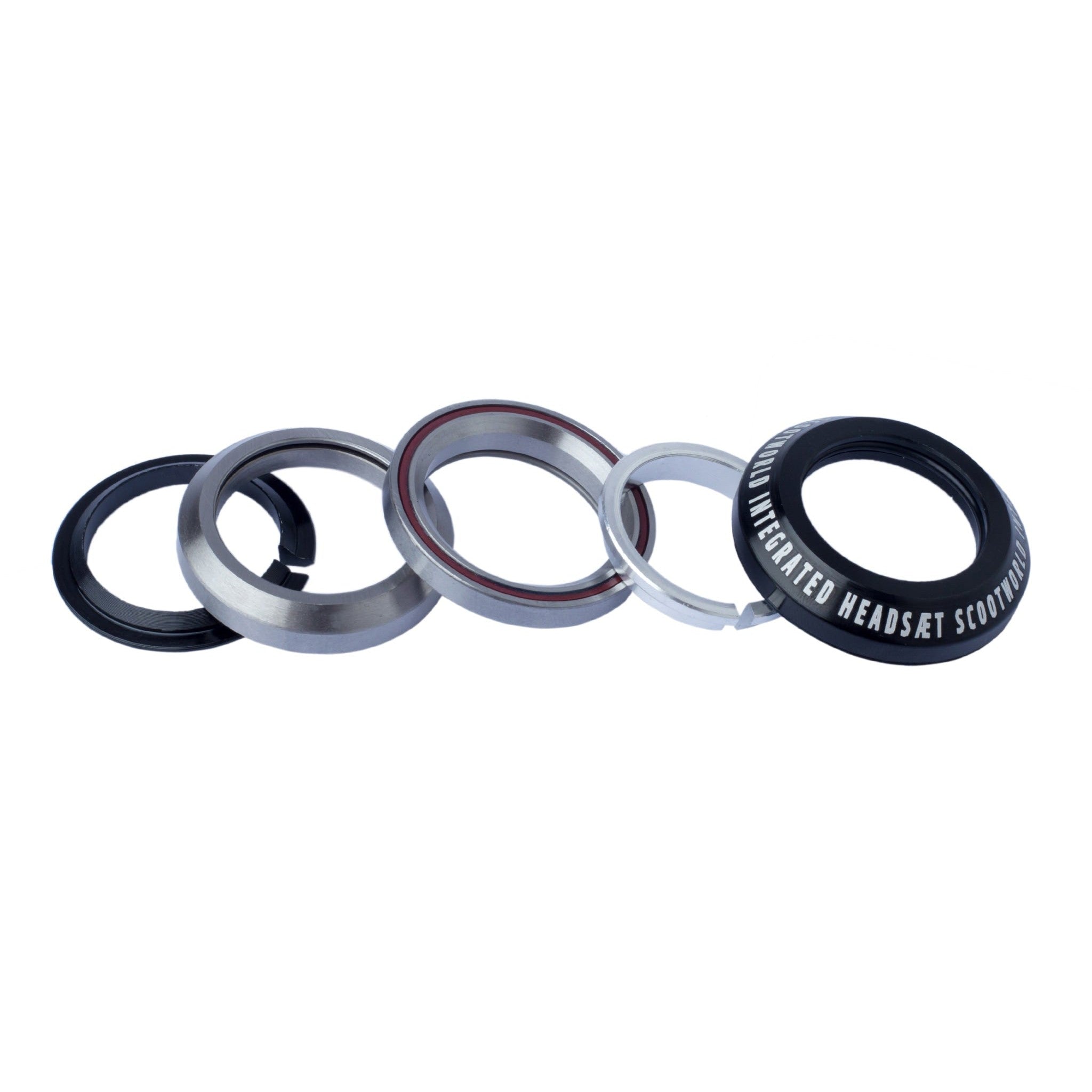 ScootWorld Integrated Kickbike Headset - Svart-ScootWorld.se