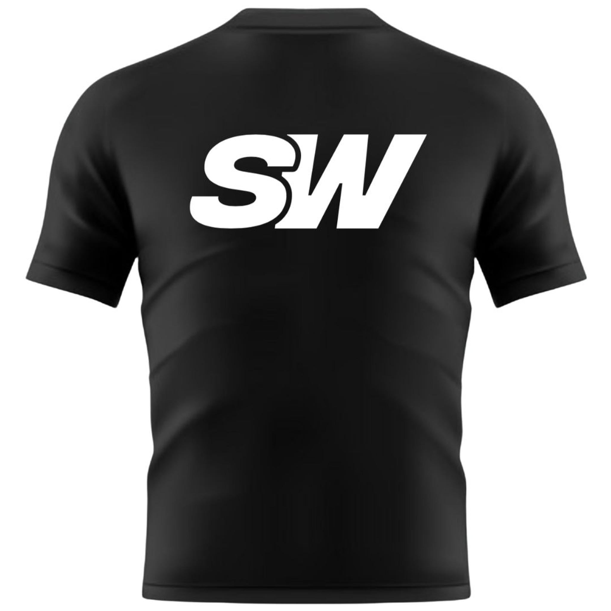 ScootWorld SW Logo Tshirt - Svart-ScootWorld.se