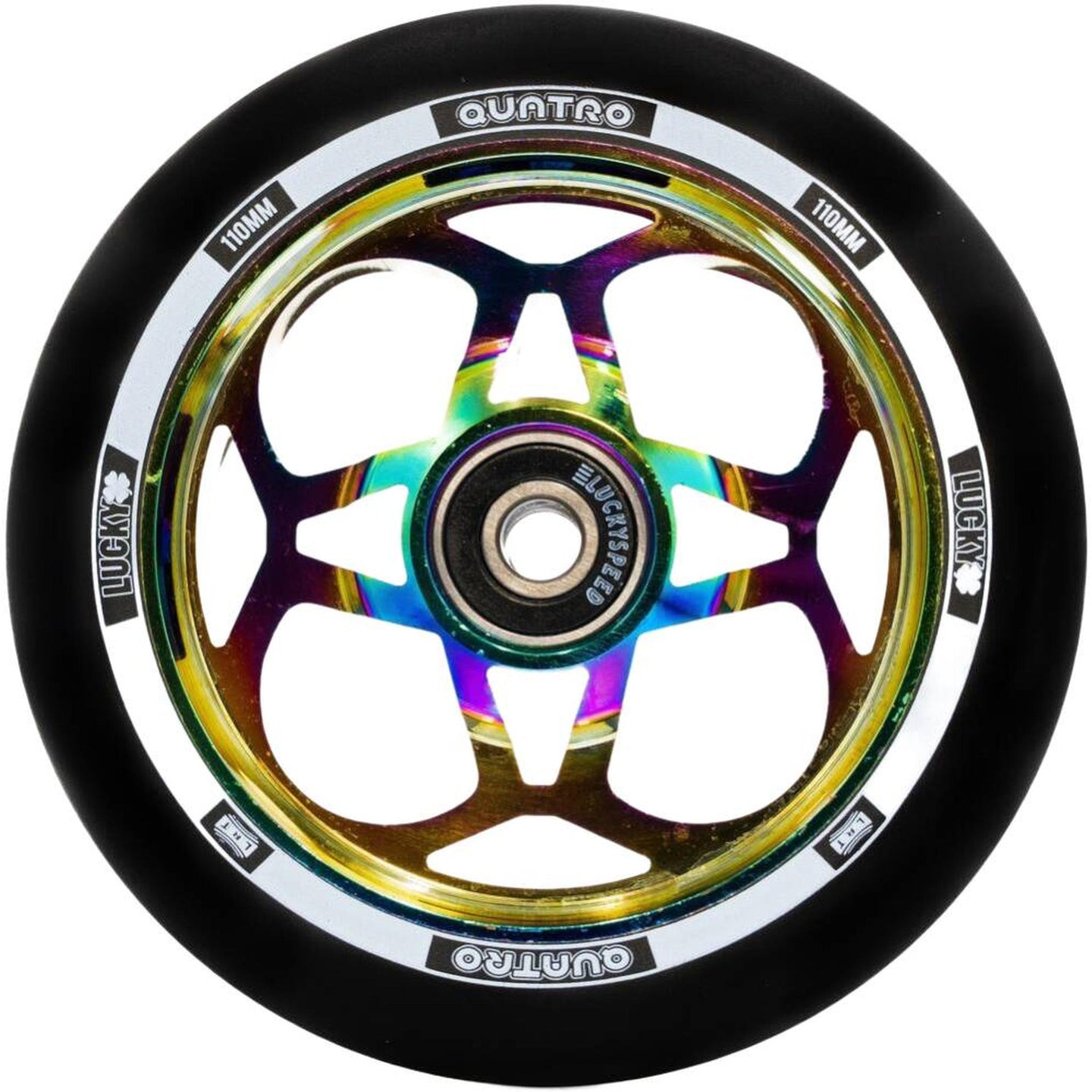 Lucky Quatro Sparkcykel Hjul - Neochrome-ScootWorld.se